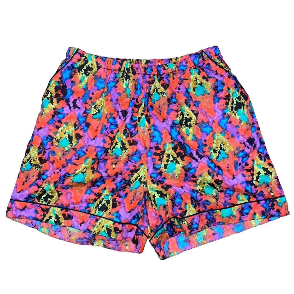 NWT Connor & Blake Brielle Shorts Y2K Streetwear Boho Dopamine Maximalist Resort
